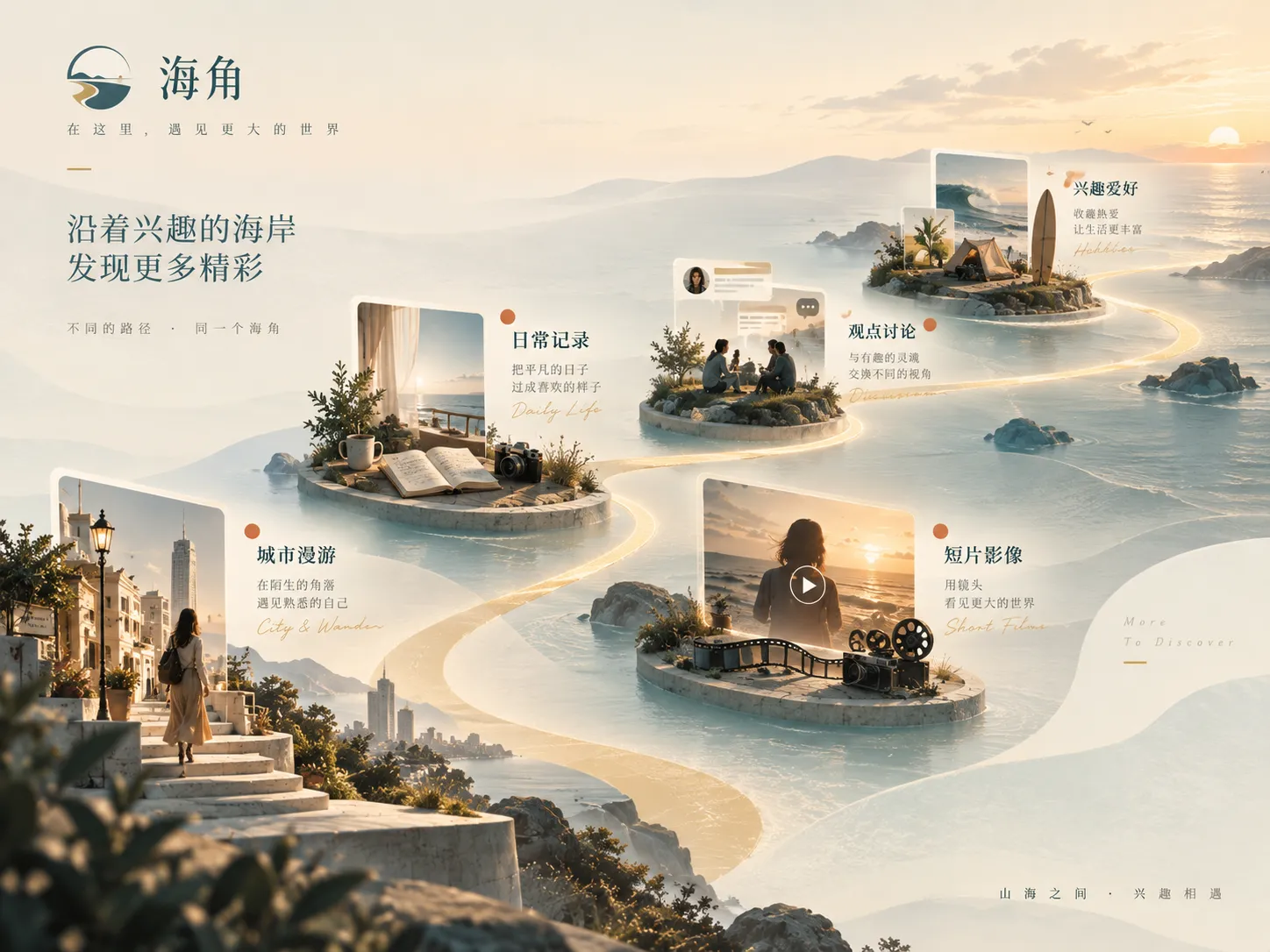 旧码头边的周末市集